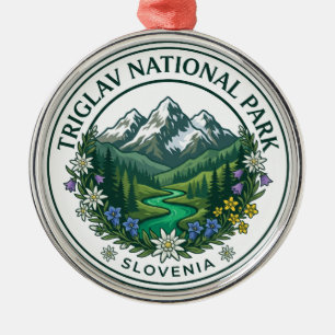 Triglav National Park Slovenia Metal Ornament