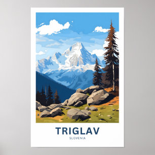 Triglav Slovenia Travel Print