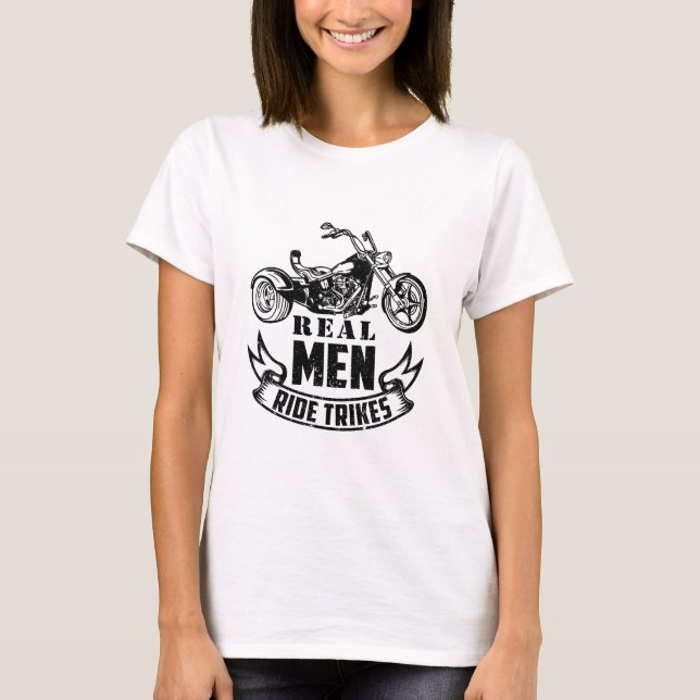 Trike Gifts for Men | Triker Trikes Motorcycle T-Shirt (Front)