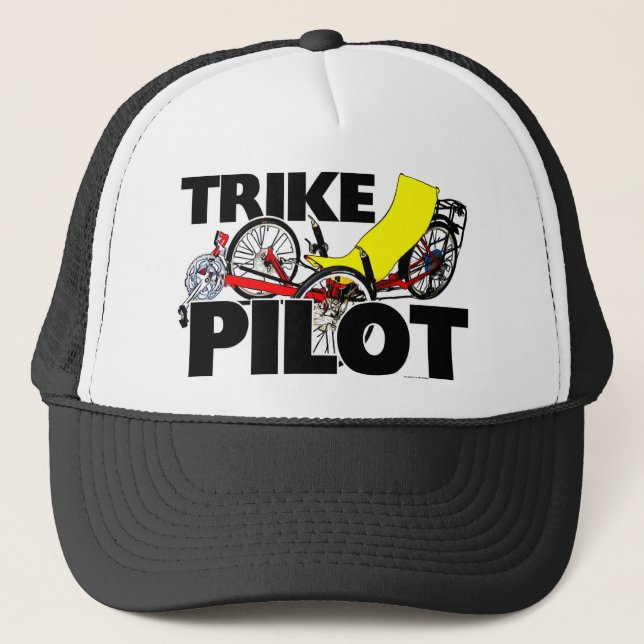 Trike Pilot Trucker Hat (Front)