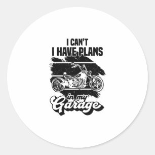 Trike Sayings   Motorcycle Triker Trikes Gifts Classic Round Sticker