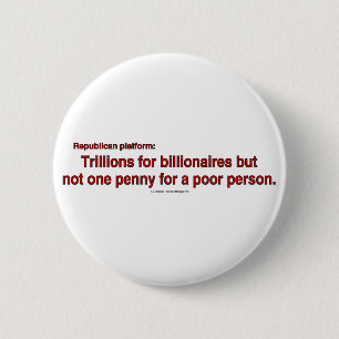 TrillionsPenny 6 Cm Round Badge