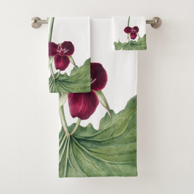 Trillium Botanical Bath Towel Set (Insitu)