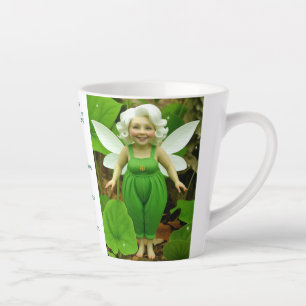 Trillium Fairy Latte Mug