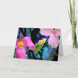 Trillium , greeting card