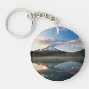 Trillium Lake Mount Hood National Forest, OR Key Ring
