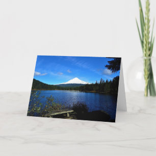 Trillium Lake, OR Card