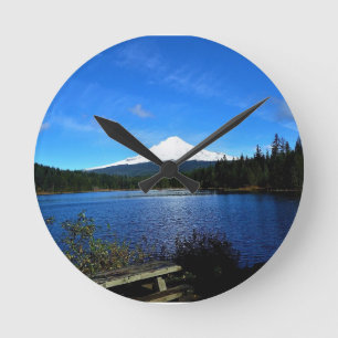 Trillium Lake Round Clock