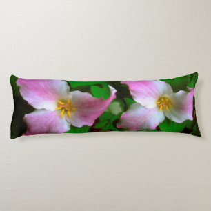 Trillium Wildflower Body Cushion