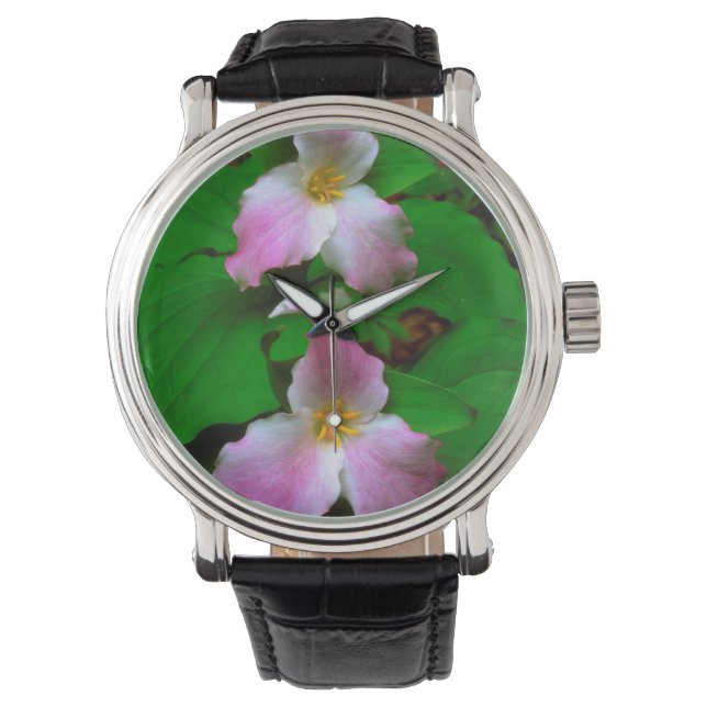 Trillium Wildflower Watch (Front)