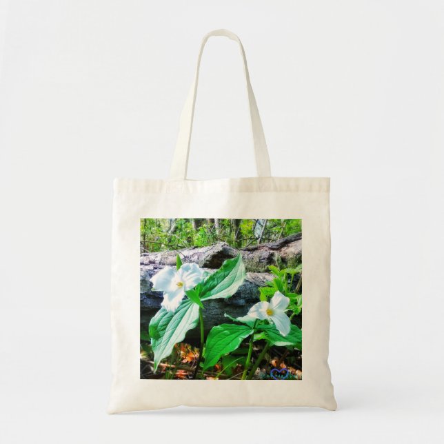 TRILLIUMS TOTE BAG (Front)