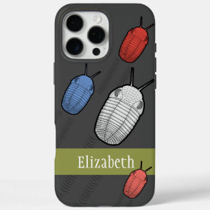Trilobite Migration- Prehistoric Animal iPhone 16 Pro Max Case