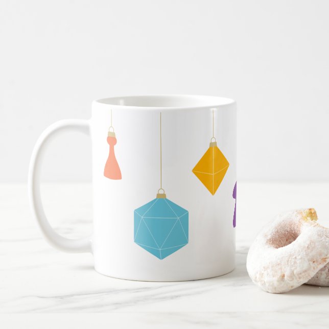 Trim the Tree with Board Games Mug (With Donut)