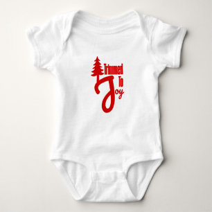 Trimmed to Joy Baby Bodysuit