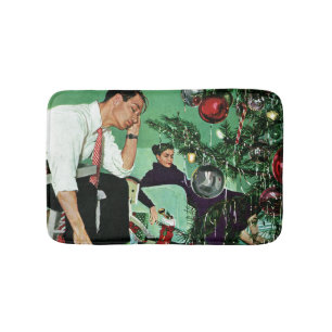 Trimming the Tree Bath Mat