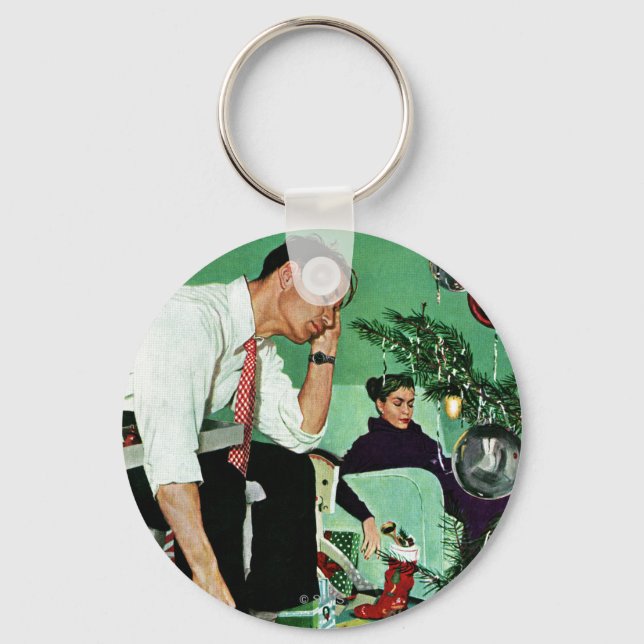 Trimming the Tree Key Ring (Front)