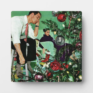 Trimming the Tree Plaque