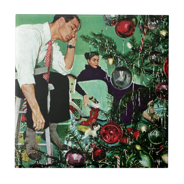 Trimming the Tree Tile (Front)