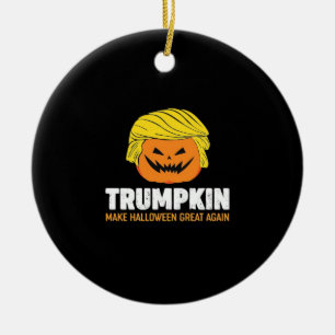 Trimpkin Make Halloween Great Again Classic Ceramic Ornament