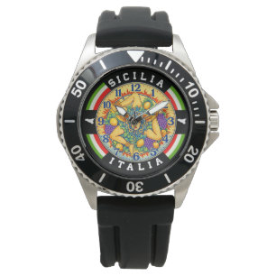Trinacria Sicilia Italia Watch