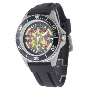 Trinacria Sicilia Italia Watch