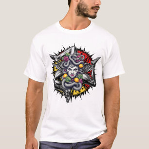 Trinacria Sicilian Tattoo Design  T-Shirt