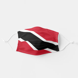 Trindadian and Tobagonian (Trinbagonian) flag Cloth Face Mask