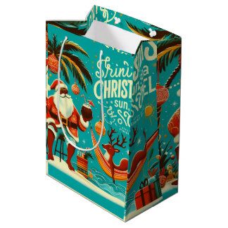 Trini Christmas  Medium Gift Bag