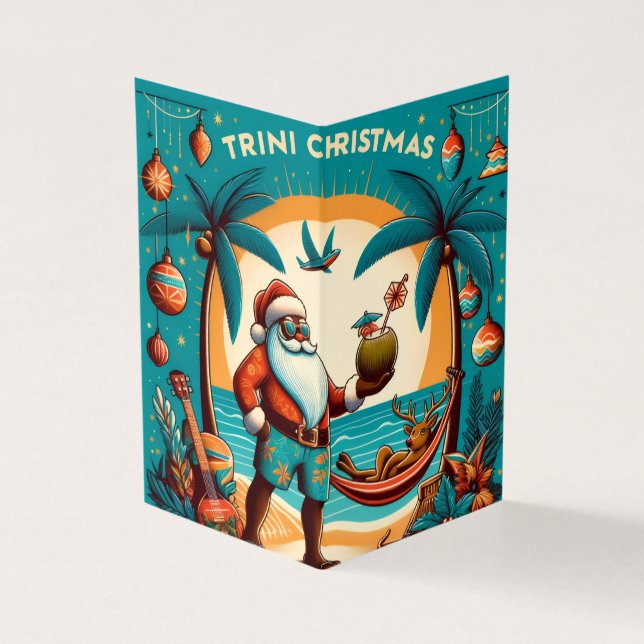 TRINI CHRISTMAS POSTCARD (Outside)