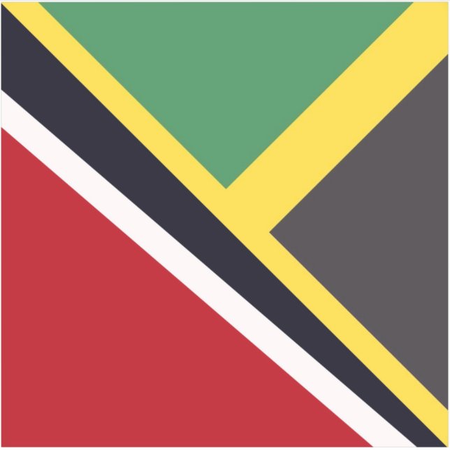Trini Jamaican Flag | Trinidad Jamaica Flag (Front)