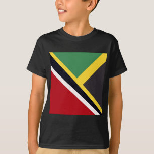 Trini Jamaican Flag Trinidad Jamaica Flag T-Shirt