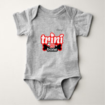 Trini to de Bone Baby Bodysuit