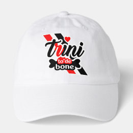 Trini To De Bone Trinidad Pride Statement Trucker Hat