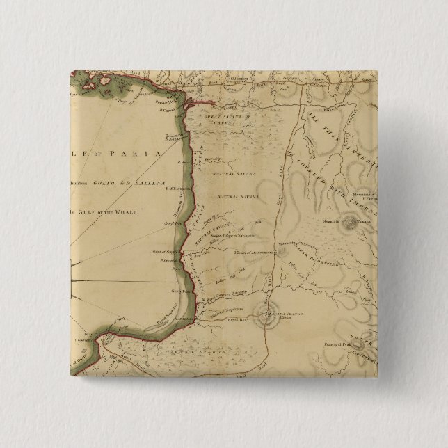 Trinidad 2 15 cm square badge (Front)