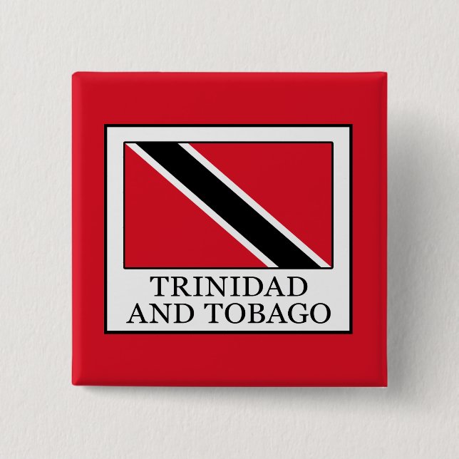 Trinidad and Tobago 15 Cm Square Badge (Front)