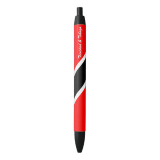 Trinidad and Tobago Black Ink Pen