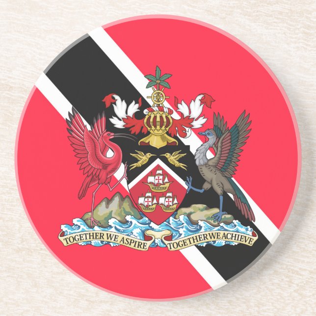 Trinidad and Tobago Coaster (Front)