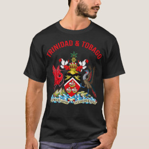 Trinidad and Tobago Coat of Arms Crest T-Shirt