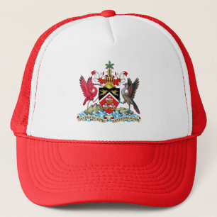 Trinidad and Tobago Coat Of Arms Trucker Hat