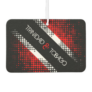 Trinidad and Tobago Dot Pattern Flag Car Air Freshener
