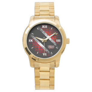 Trinidad and Tobago Dot Pattern Flag Watch