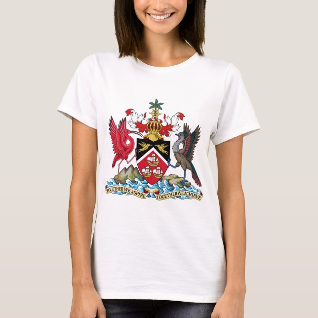 trinidad and tobago emblem T-Shirt (Front)
