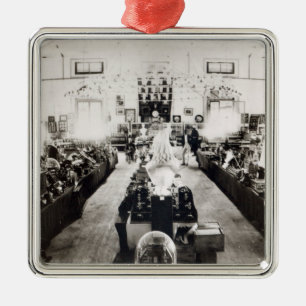 Trinidad and Tobago Exhibition, 1890 Metal Tree Decoration