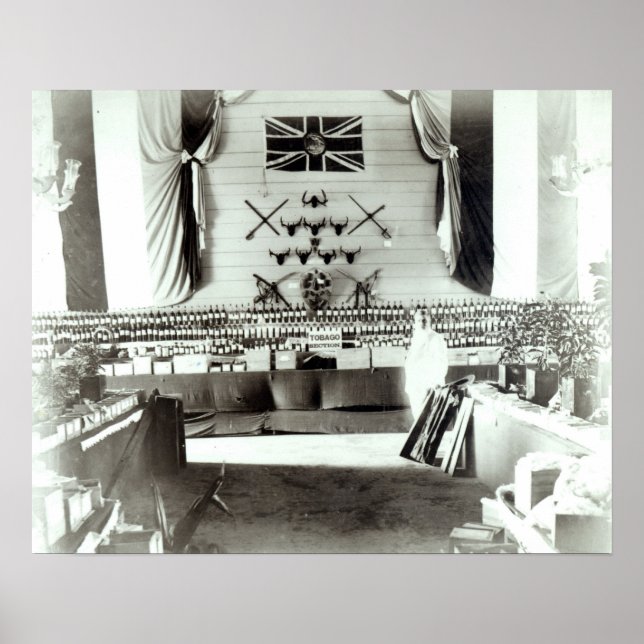 Trinidad and Tobago Exhibition, 1890 Poster (Front)