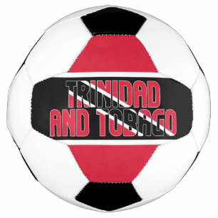 Trinidad and Tobago Flag Adorable Patriotic Soccer Ball