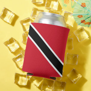 Trinidad and Tobago flag Can Cooler