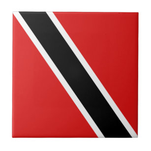 Trinidad and Tobago Flag Ceramic Tile