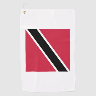 Trinidad and Tobago Flag Emblem Golf Towel
