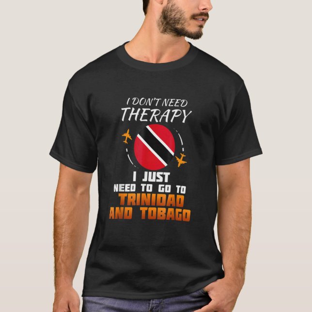 Trinidad and Tobago Flag I   Trinidad and Tobago T-Shirt (Front)