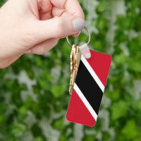 trinidad and tobago flag keychain
